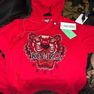 Red Tiger Kenzo pullover hoodie